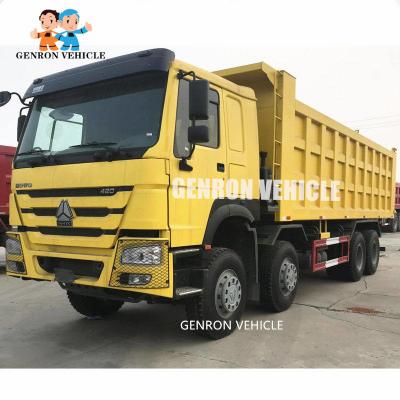 Chine Roues HW76 ZZ3317N4667A Tipper Dump Truck de la construction 12 à vendre