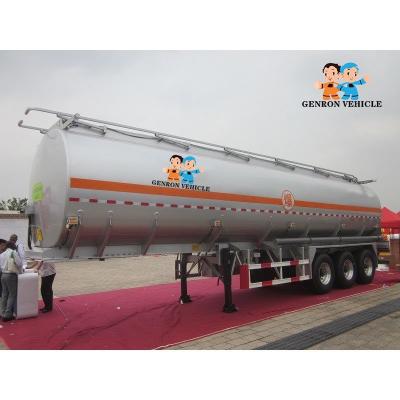 중국 ABS 잠금형 공기 스프링 저장 퓨와 25m3 저수 탱크 트레일러 판매용