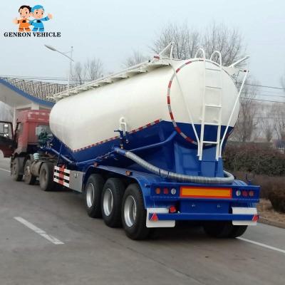 China Rapid unloading 3 axles dry bulk cement tanker trailer hot sale in Malaysia for sale