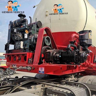 中国 15000KGS輸送のセメントの乾燥したバルク タンカーのトレーラー 販売のため