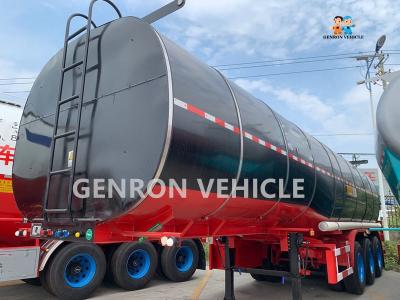 China Insulated Asphalt Bitumen Carbon Steel Tank Trailer for sale