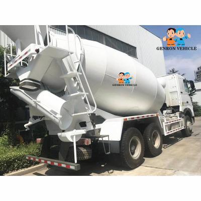 China Caminhão mecânico do misturador do reboque do misturador de cimento 43m3 da suspensão 40ft à venda