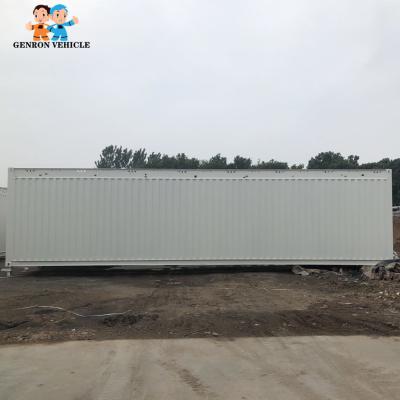 China Corten Steel 40 20 Feet High Cube Shipping Container And Door For Cargo Transportation for sale