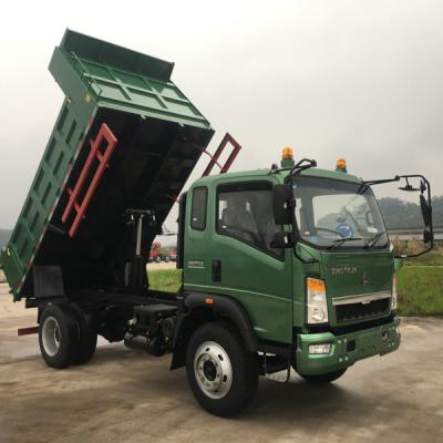 China Sinotruck Howo Euro 2 Light Duty Truck For Tranport Bulk Cargo for sale