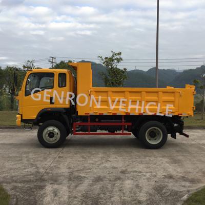 Chine Benne de Camion de 5 Ton Sinotruk Howo Dump Truck au Bénin à vendre