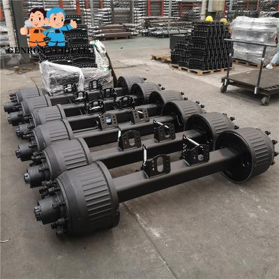 China 12T German Type Truck Trailer Spare Parts Trailer Axles for sale
