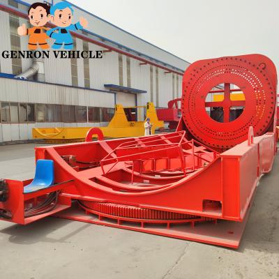 China Wind Turbine Blades Transport Trailer Truck Special Design For Tower And Generation for sale