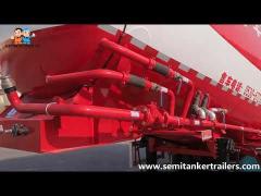 Genron Vehicle-58 Tons Bulk Cement Tanker