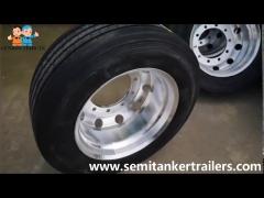 Genron-Aluminum Alloy/ Aluminum Steel Rim Truck Trailer Spare Parts