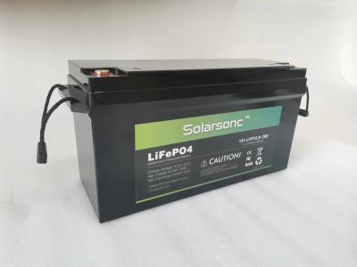 China 100ah 12v Lifepo4 Battery Pack 200Ah 75ah 2560wh For Solar Street Light for sale
