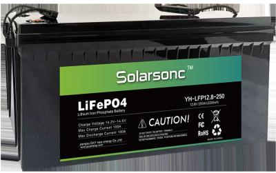 中国 12vサーバー棚Lifepo4電池200ah 250Ah 300ah 3200wh 販売のため