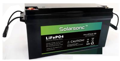 China 1920wh 12v Lifepo4 Lithium Battery 150Ah 100ah for sale