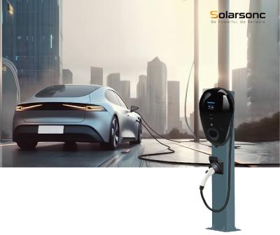 中国 LCDディスプレイ EV AC 充電器 7kW / 11kW / 22kW 車用 販売のため