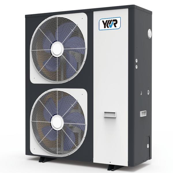 Quality Rohs Air Source Heat Pump 8kw 16kw DC Inverter Heat Pump Stainless Steel for sale