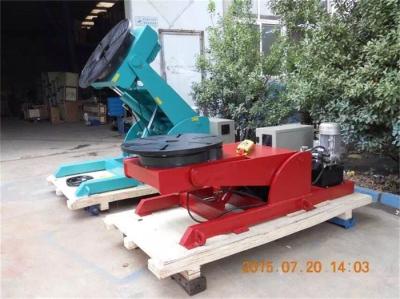 China Welding Rotating Table 3 Axis Positioner 90° Tilting Rotary Indexing Table for sale