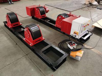 China Conventional bolt adjustment welding rotator for 3500mm vessels for sale