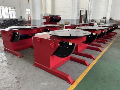 China Bolt Height Adjustable Welding Positioner For CNC Pipe Welding Rotator Table for sale