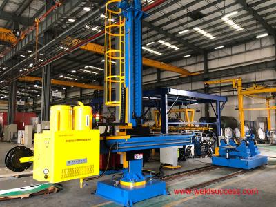 China Automatic Column And Boom Welding Manipulators With Vertical Boom 1100 Mm/Min for sale