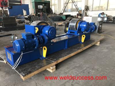 China Bolt Adjustment 60T Pipe Welding Rotator,Pipe Rotator With PU Wheels for sale