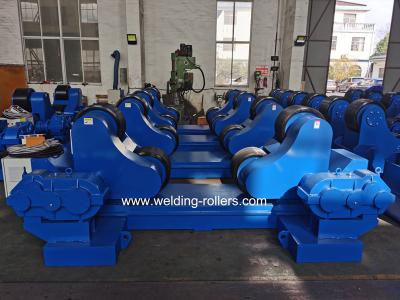 China 160 Ton Tank Turning Rolls Self Aligning With Pu Wheel for sale