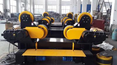 China Travelling Self Aligning Rotator Rubber Combine Steel Wheel Load Capacity 30T for sale