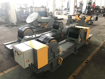 China 80T Conventional Tank Turnining Rolls For Pipe Butt Welding , Pipe Welding Stands CE for sale