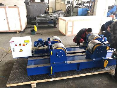 China Electric Control, 30T Conventional Pipe Welding Rotator With Pu Wheels,Tank Turning Rolls for sale