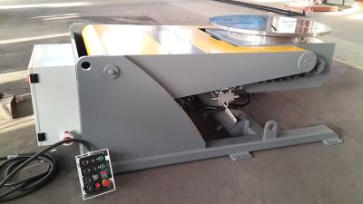 China 3T Hydraulic Tilting / Rotation 3 Axis Positioner With Hand Control Foot Pedal for sale