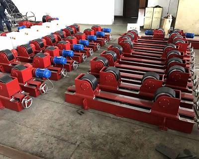 China Conventional Tank Turning Rolls , 5 Ton Welding Rotator Stands Lead Screw Adjustment for sale