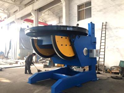 China Heavy Duty 2 Axies 30 Ton Pipe Welding Positioners Height Adjust Wireless Control for sale