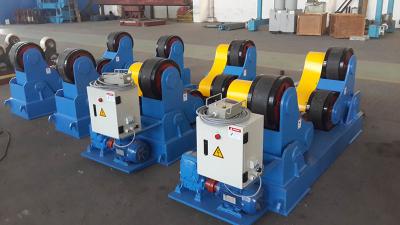 China Self Aligning Pipe Welding Rotator For Pressure Vessels,Tank Turning Roller Beds for sale
