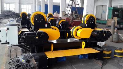 China 60 Ton Fit Up Welding Rotator Motorized Travel Turning Rolls For Welding for sale