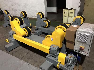 China With Moving WheelsWith Moving Wheels，10T Self Aligning Pipe Wheels Rollers / Welding Turning Rolls for sale