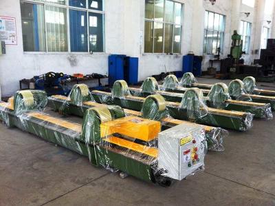 China Bewegungsrohr-Schweißens-Rotator des Doppelt-65000lbs, Fuß-Pedal-Steuerung, 30 Tonnen-Rohr-Schweißens-Rotator zu verkaufen