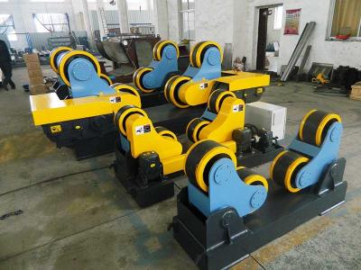 China 3kw Motor Power, 40 T Steel / Rubber Pipe Welding Rotator with Remote Hand Control Box for sale