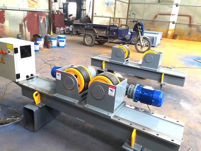 China Capacity 2T 5T 10T 20T 40T Up to 1000T, Bolt Adjustment Pipe Welding Rotators for sale