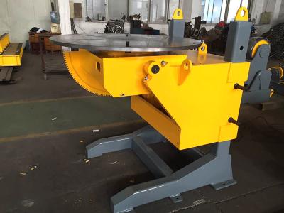 China ISO 3 Axis Positioner Gear Tilt Welding Rotators Positioners 1200mm Table Diameter for sale