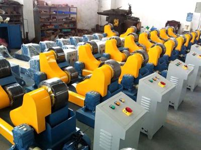 China Self Aligning Pipe Welding Rollers 1.5KW Single Motor With Separate Control Cabinet for sale