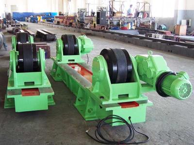China 60-Ton New Automatic Tank Turning Rolls , Conventional Welding Heavy Duty Pipe Rollers for sale
