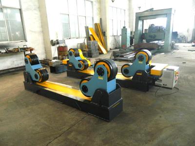 China Large Heavy Duty Roller Stand， Automatic Wireless Hand Control Welding Pipe Stands  , 40 T for sale