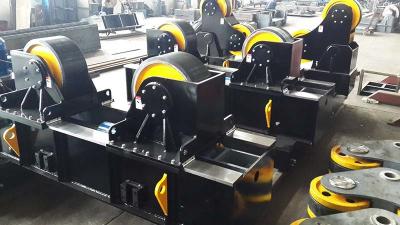 Chine Hydrulic s'est adapté vers le haut du rouleau 60T de support de tuyau de rotateur de soudure pour la soudure continue automatique de cercle à vendre