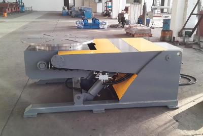China 3 Ton Hydraulic Tilting 3 Axis Positioner 0 - 90 ° / 120° Tilting Angle for sale