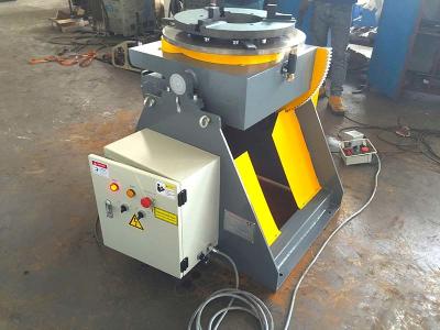 China Welding Turn Table Positioner With 3 Jaws Welding Chuck 2 Direction 90° Tilting for sale