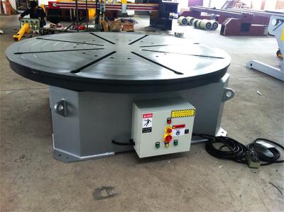 China diámetro de la tabla de 4000 milímetros que suelda con autógena el posicionador rotatorio, tabla giratoria motorizada 3 T en venta