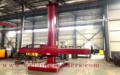 China Red Color 3030 Column And Boom Welding Manipulators For Pressure Vessels for sale