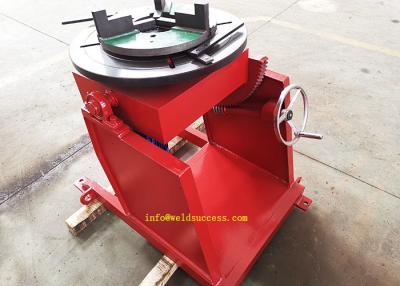 China Small Duty 600kg Pipe Welding Positioners With Customized Chuck for sale
