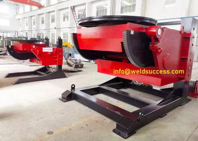 China Rotary And Titling 2 Tons 2000mm 0.14 Rpm Welding Positioners for sale