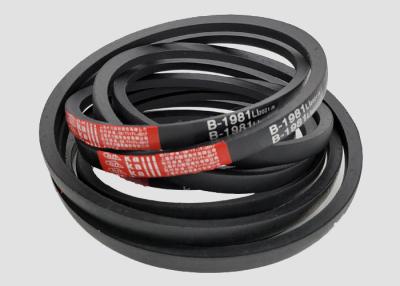 China Rubber Black 17mm Top Width 40degree B Type V Belt for sale