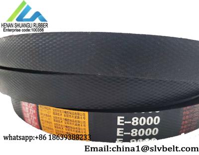 China Type E Top Width 38mm Depth 25mm Triangle V Belt for sale