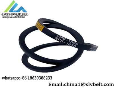 China SBR Type Spb Oem Top Width 17mm Depth 14mm Triangle V Belt for sale